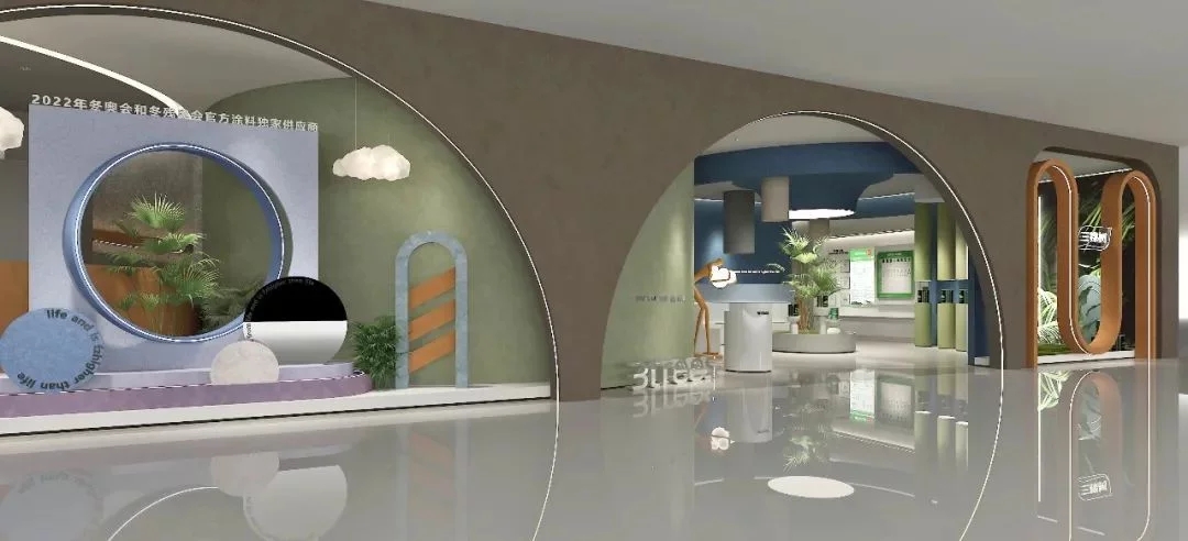 三棵樹涂料藝術(shù)展廳榮獲華鼎獎(jiǎng)